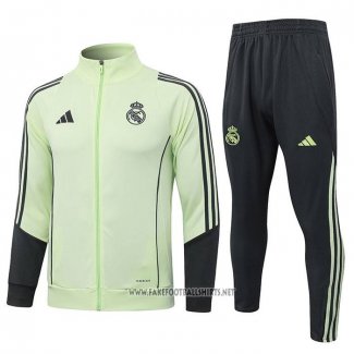 Jacket Tracksuit Real Madrid Kid 2025-2026 Green Black