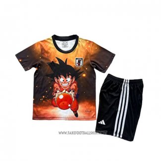 Japan Dragon Ball Shirt Kid 2025 Black Orange