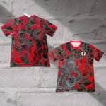 Japan Dragon Shirt 2025-2026 Black Red Thailand