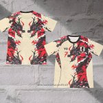 Japan Y-3 Dragon Shirt 2025-2026 White Red Thailand