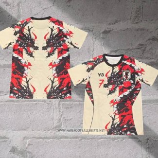 Japan Y-3 Dragon Shirt 2025-2026 White Red Thailand