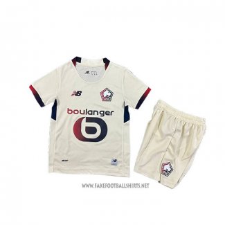 Lille Away Shirt Kid 2025-2026
