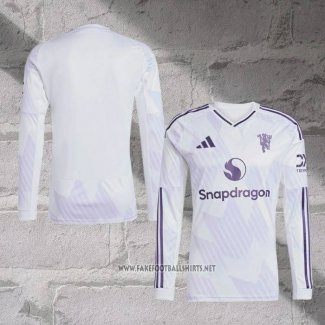 Manchester United Away Shirt Long Sleeve 2025-2026