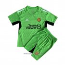 Manchester United Home Goalkeeper Shirt Kid 2023-2024