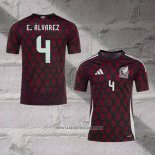 Mexico Player E.Alvarez Home Shirt 2024