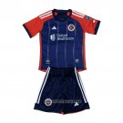 New England Revolution Home Shirt Kid 2024-2025