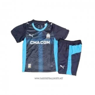 Olympique Marseille Away Shirt Kid 2025-2026