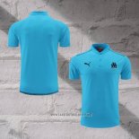 Olympique Marseille Shirt Polo 2022-2023 Blue