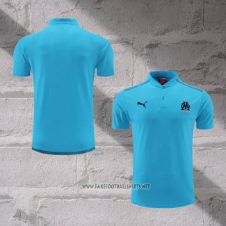 Olympique Marseille Shirt Polo 2022-2023 Blue