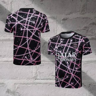 Paris Saint-Germain Jordan Training Shirt 2025-2026 Black Rosa