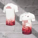 Paris Saint-Germain Shirt Pre-Match 2025-2026 White Red