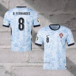 Portugal Player B.Fernandes Away Shirt 2024