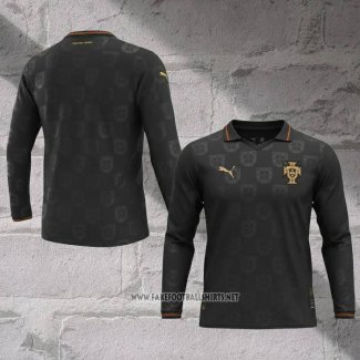 Portugal Special Shirt Long Sleeve 2025 Black