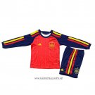 Spain Home Shirt Kid Long Sleeve 2026