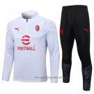 Sweatshirt Tracksuit AC Milan 2023-2024 White