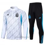 Sweatshirt Tracksuit Argentina Kid 2023-2024 White