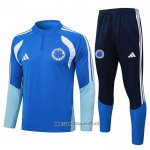 Sweatshirt Tracksuit Cruzeiro 2026-2027 Blue