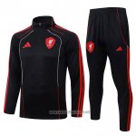 Sweatshirt Tracksuit Liverpool Kid 2025-2026 Black