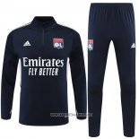 Sweatshirt Tracksuit Lyon 2022-2023 Blue