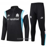 Sweatshirt Tracksuit Olympique Marseille 2023-2024 Black