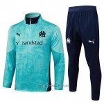 Sweatshirt Tracksuit Olympique Marseille Kid 2025-2026 Green