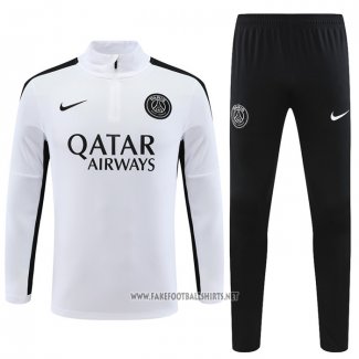 Sweatshirt Tracksuit Paris Saint-Germain Kid 2023-2024 White