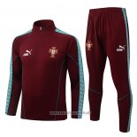 Sweatshirt Tracksuit Portugal 2026-2027 Red