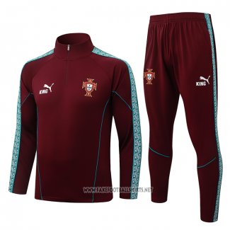 Sweatshirt Tracksuit Portugal 2026-2027 Red