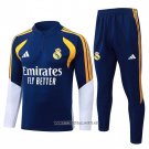 Sweatshirt Tracksuit Real Madrid Kid 2026-2027 Blue