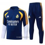 Sweatshirt Tracksuit Real Madrid Kid 2026-2027 Blue