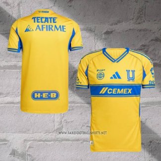 Tigres UANL Home Shirt Authentic 2025-2026