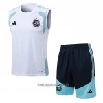 Tracksuit Argentina Without Sleeves 2025-2026 White