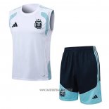 Tracksuit Argentina Without Sleeves 2025-2026 White