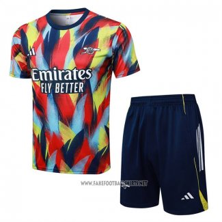 Tracksuit Arsenal Short Sleeve 2025-2026 Multicolor - Shorts