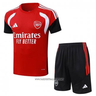 Tracksuit Arsenal Short Sleeve 2026-2027 Red - Shorts