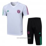 Tracksuit Bayern Munich Short Sleeve 2023-2024 White - Shorts