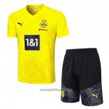 Tracksuit Borussia Dortmund Short Sleeve 2023-2024 Yellow - Shorts