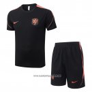 Tracksuit Holland Short Sleeve 2026-2027 Black - Shorts