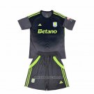 Aston Villa Goalkeeper Shirt Kid 2025-2026 Black