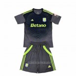 Aston Villa Goalkeeper Shirt Kid 2025-2026 Black