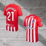 Atletico Madrid Player Carrasco Home Shirt 2023-2024