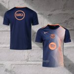 Barcelona Shirt Pre-Match 2025-2026 Blue Orange