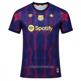 Barcelona Special Shirt 2026-2027 Blue Red Thailand