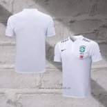 Brazil Shirt Polo 2022-2023 White