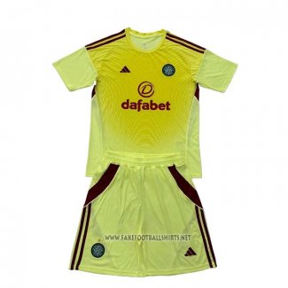 Celtic Home Goalkeeper Shirt Kid 2025-2026