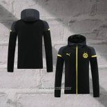Chaqueta con Capucha del Borussia Dortmund 2024-2025 Black