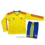 Colombia Home Shirt Kid Long Sleeve 2026