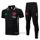 Conjunto Polo Arsenal 2025-2026 Black