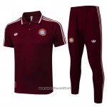 Conjunto Polo Bayern Munich 2025-2026 Red
