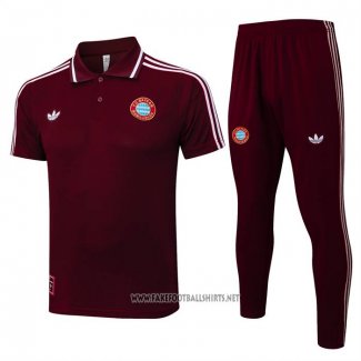 Conjunto Polo Bayern Munich 2025-2026 Red